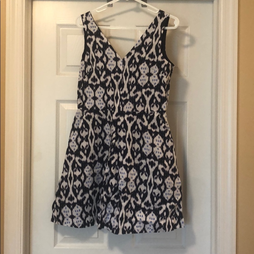 Gap patterned linen dress